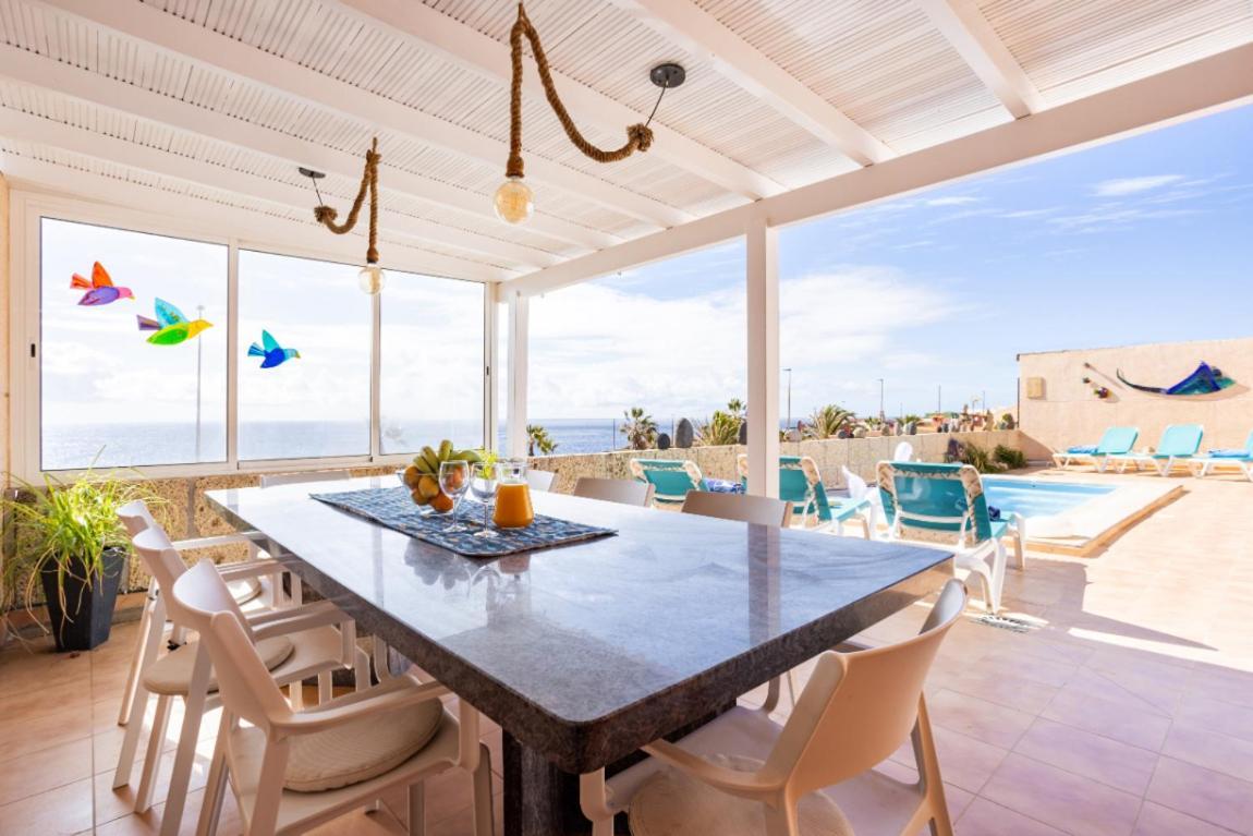 Casa Almendra - Private Pool - Ocean View - Bbq - Garden - Terrace - Free Wifi - Child & Pet-Friendly - 4 Bedrooms - 8 People La Listada Exterior foto
