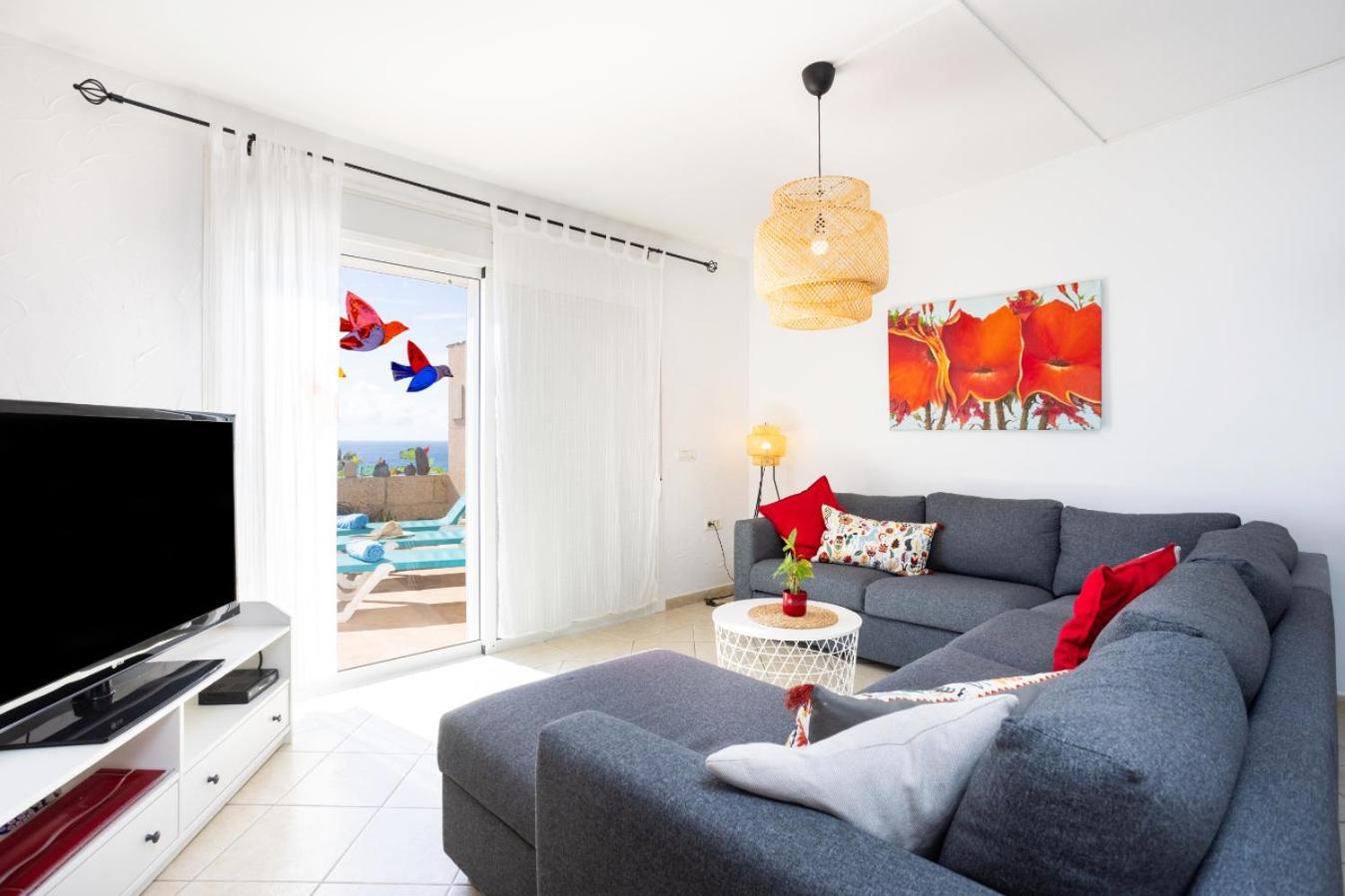 Casa Almendra - Private Pool - Ocean View - Bbq - Garden - Terrace - Free Wifi - Child & Pet-Friendly - 4 Bedrooms - 8 People La Listada Exterior foto